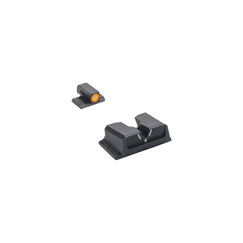 MEPRO HYPER-BRIGHT V-SIGHTS gir overlegen synlighet med tritium, alltid på, høy holdbarhet og rask måloppnåelse i alle lysforhold.