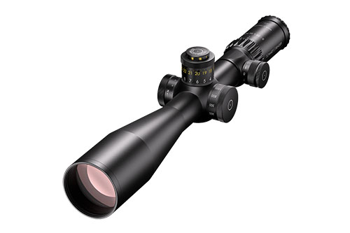 5–25x56 PM II fra SCHMIDT U. BENDER gir høy presisjon med variabel zoom, robust design og utmerket lysgjennomgang for optimal ytelse under alle forhold.