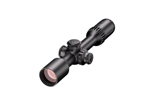 3-18x42 META (1. BE) tilbyr presis SBX retikkel, FFP, robust design og enkel zoomjustering, perfekt for både jakt og sportsskyting.