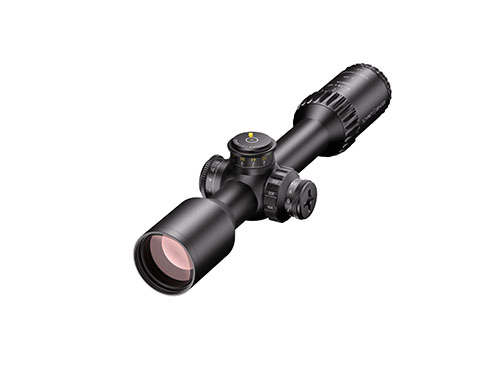 3-18x42 META (1. BE) tilbyr presis SBX retikkel, FFP for nøyaktig måloppnåelse, robust design og enkel zoomjustering for uovertruffen ytelse.