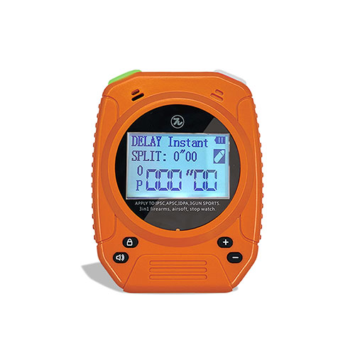 SPECIAL PIE Bluetooth Shot Timer er en kompakt 3-i-1 enhet med enkel betjening, Bluetooth-integrasjon, og IP4 vanntett design, perfekt for skyteøvelser.