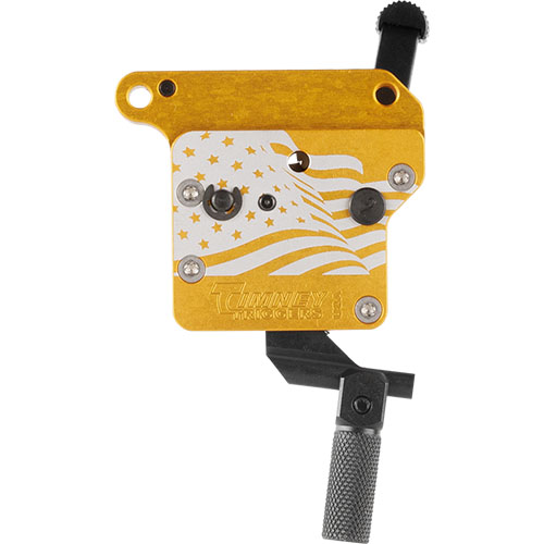 M700 Calvin Elite Pro 2-stegs avtrekker gir en ultralett og presis avtrekksopplevelse, perfekt for konkurranseskyttere, med justerbar avtrekkersko.