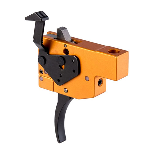 Timney Tikka T3 avtrekker gir en krystallklar avtrekksopplevelse med justerbar pull weight fra 1.5 til 4 lbs, uten sikkerhet for en strømlinjeformet design.