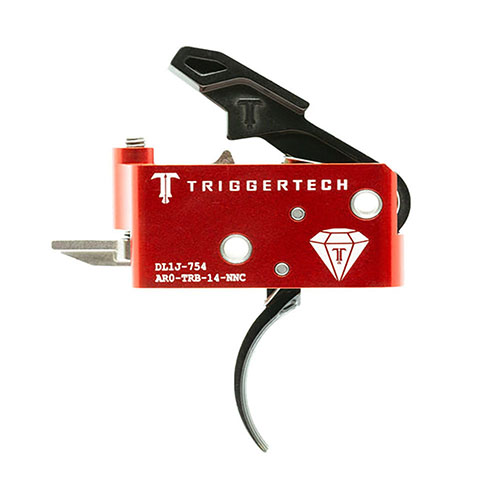 TRIGGERTECH AR15 - Black AR Diamond gir en kort, to-trinns avtrekkeropplevelse med Frictionless Release Technology™, høy pålitelighet og korrosjonsbestandige komponenter.