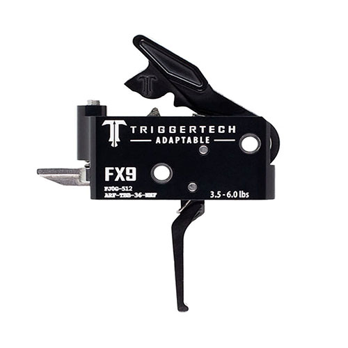TRIGGERTECH FX9-triggeren tilbyr Zero Creep Technology™, kort to-trinns handling, og pålitelighet i alle forhold, perfekt for konkurranseskyttere.