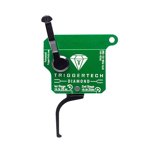 TRIGGERTECH REM700 DIAMOND tilbyr en null-kryp avtrekker med fire sikkerhetspunkter, justerbar vekt og pålitelig ytelse i alle forhold.