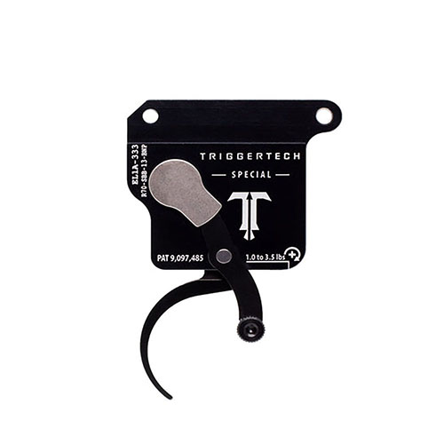 TriggerTech Rem700 Bottom Safety gir presisjon og pålitelighet med Frictionless Release Technology™, kort over-reise og korrosjonsbestandige komponenter.