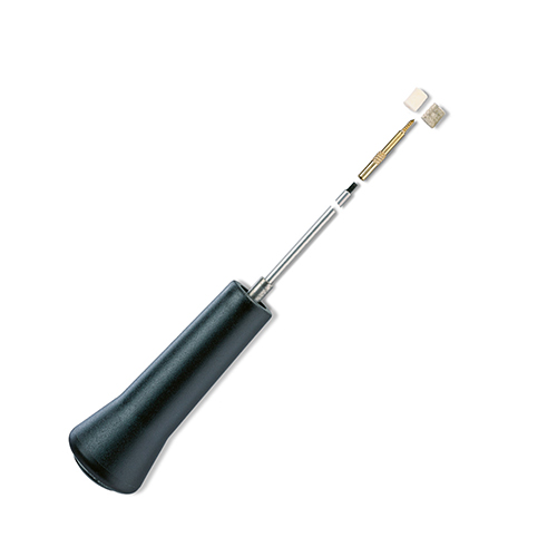 Rengjøringsstangen i rustfritt stål på 280mm er ergonomisk, stabil og har kulelager for enkel rengjøring av våpen med kaliber 4-5,5mm.