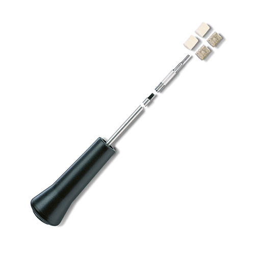 Fun-Line Sport rengjøringsstang i aluminium, 992mm, med ergonomisk håndtak og vedlikeholdsfrie kulelagre for effektiv rengjøring av kaliber 6.5mm – .50.