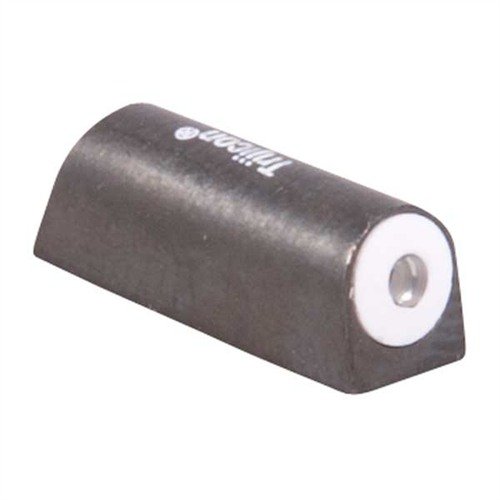 SHOTGUN BIG DOT TRITIUM FRONT SIGHT gir forbedret måloppmerksomhet med sin lysende tritiumprikk og store hvite ring, enkel å installere over eksisterende bead sight.