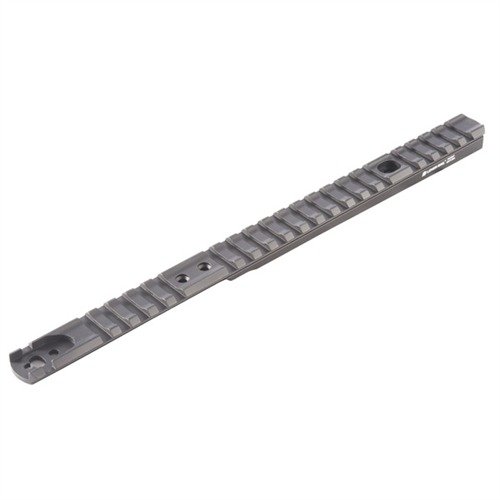 Få fleksible monteringsmuligheter for optikk med denne lette aluminiumsrail som passer Picatinny og Weaver-ringer, perfekt for Marlin 1894/1895/336.