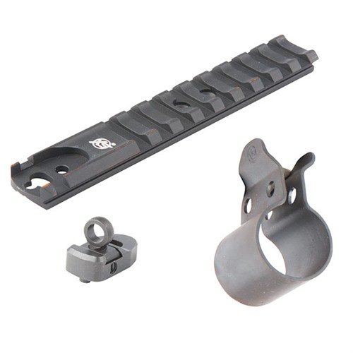 XS Sights Shotrail gir høy synlighet med Tritium front sikte, enkel montering på Remington 870 eller Mossberg 500/590/930, laget av aluminium og stål.