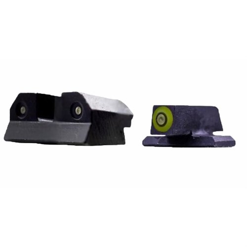 XS® R3D Night Sights gir en lysere og mer synlig sikteopplevelse med 3-dot tritium, perfekt for både dagslys og svakt lys.