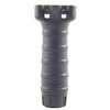 TANGODOWNs PICATINNY STANDARD VERTICAL GRIP gir solid feste til Mil-Std 1913 rails, reduserer håndtretthet og har vanntett oppbevaring for reservedeler.