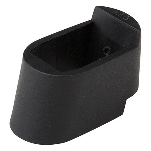 S&W M&P Grip Extender gir en komfortabel, håndfyllende grep ved å fylle mellomrommet mellom kompakt ramme og full størrelse magasin, perfekt for bedre kontroll.