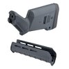 MOSSBERG 500 SGA-butstock og M-LOK forend gir tilpasning og lettvekt, ideell for 500/590/590A1 hagler med 7-5/8" action tube.