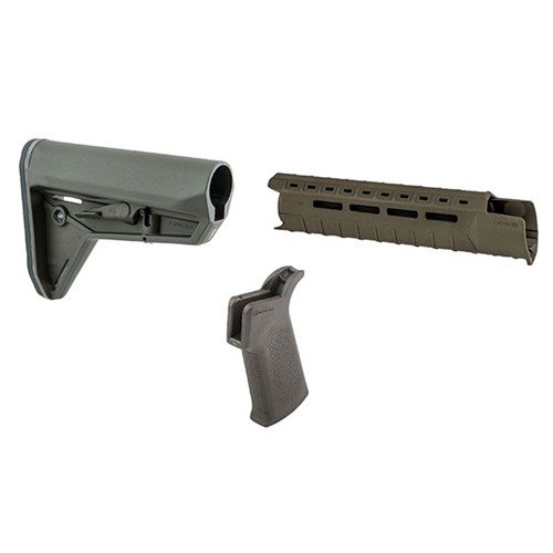 Oppgrader AR-15 med MOE-SL møbelsett fra Magpul; lettvektsdesign, M-LOK tilbehørsspor, ergonomisk grep og optimalisert for moderne bruk.