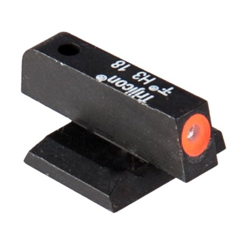 Ed Brown HD XR Front Night Sight gir høy synlighet med grønn tritium og oransje fotoluminescerende maling, perfekt for taktiske skyttere i alle lysforhold.