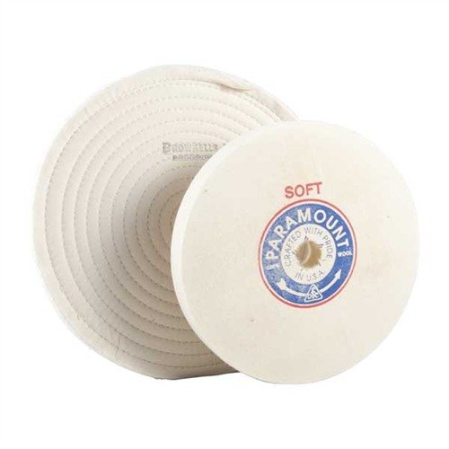FELT POLISHING WHEELS gir en profesjonell finish med 1" brede, nøye utvalgte og fabrikktrued hjul, ideelle for presis polering av våpen.