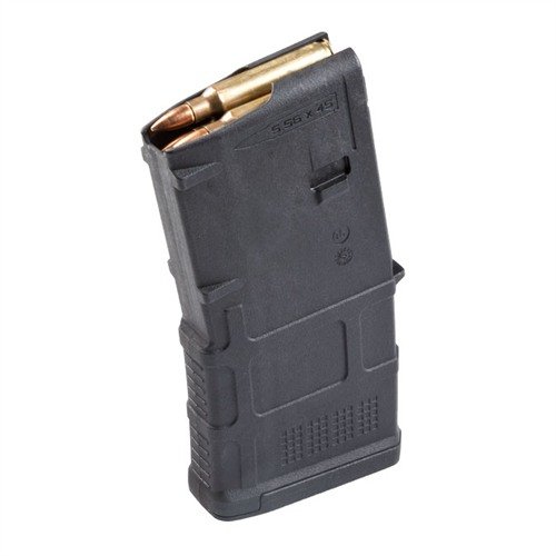 PMAG AR/M4 GEN M3 5.56x45mm gir høy ytelse med slitesterk polymer, anti-tilt follower, og bred kompatibilitet for AR15/M4 plattformer.