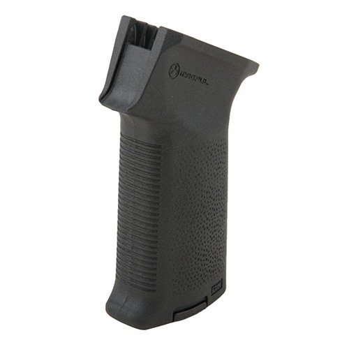 MOE AK Grip er en oppgradering for AK-pistolgrep, med forbedret ergonomi, aggressiv tekstur for bedre kontroll og kompatibilitet med Magpul Grip Cores.