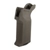 MOE-K2 grep for AR-15/M4 gir en mer vertikal grep vinkel, aggressiv tekstur for bedre kontroll, og er kompatibel med Magpul Grip Cores for tilpasset lagring.