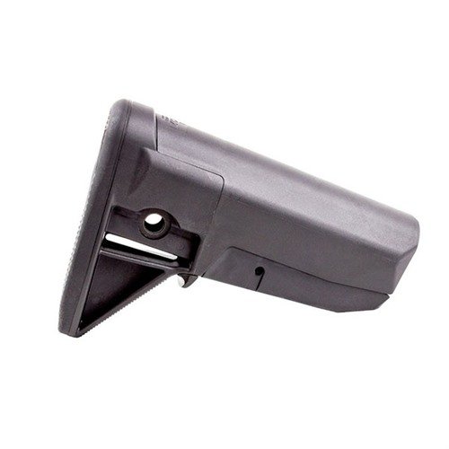 BCMGUNFIGHTER™ Stock er en lett, slitesterk polymerkolbe med ambidextrous QD-fester, designet for optimal passform og stressdemping på Mil-Spec mottakere.