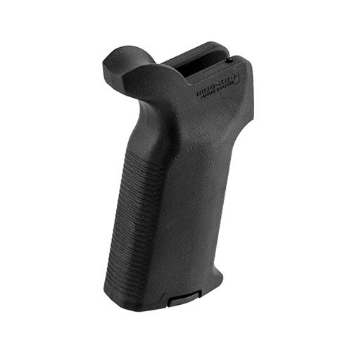 MOE-K2+ grepet fra MAGPUL gir optimal kontroll med sin komfortable gummioverflate og brattere vinkel, perfekt for PDW-konfigurasjoner og korte LOP-rifler.
