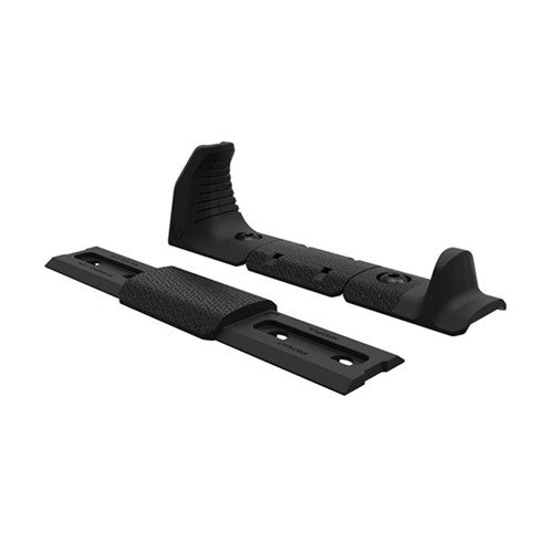 M-LOK Hand Stop Kit fra MAGPUL gir bedre våtkontroll og beskyttelse mot varme, med tilpassbare komponenter for optimal brukeropplevelse.