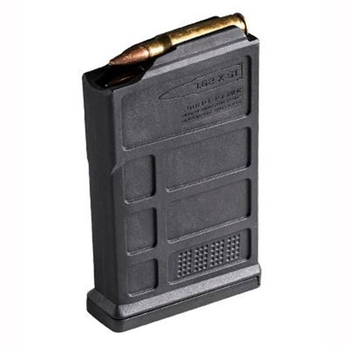 PMAG 5 og 10 7.62 AC er slitesterke polymermagasiner for .308 Winchester, kompatible med AICS, med forbedret håndtering og økt kapasitet.