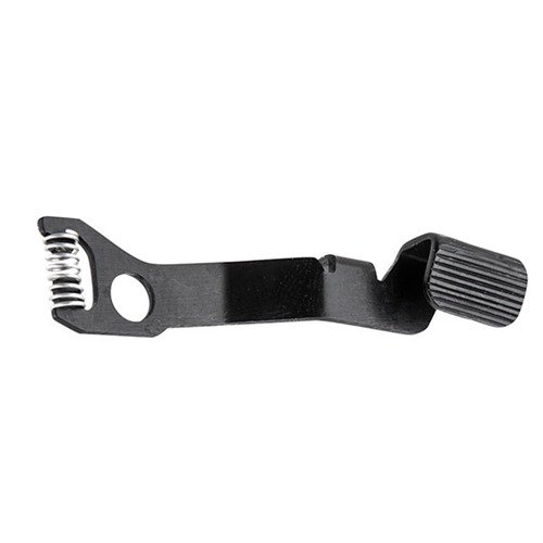 Vickers Tactical Slide Stop for Glock 42/43 gir enkel låsing og frigjøring av sluttstykket, selv med hansker, takket være dype serrasjoner og presisjonsstål.