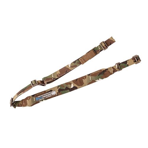 Padded Vickers Sling™ gir rask overgang fra komfortabel bæring til kampklar, med justerbar lengde og overlegen polstring for optimal komfort og funksjonalitet.