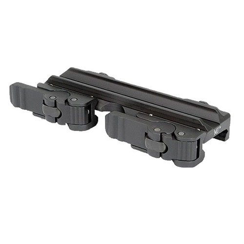 QD-monteringen for Trijicon ACOG/VCOG har en smidig dobbelspak, verktøyfri justering, veier kun 2,4 oz og er laget av slitesterk anodisert 6061 aluminium.