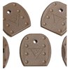 Vickers Tactical gulvplater gir forbedret grep for rask fjerning av fastlåste magasiner, laget av sterk nylon og passer til Glock® 9mm, .40 S&W, .357 SIG og .45 GAP.