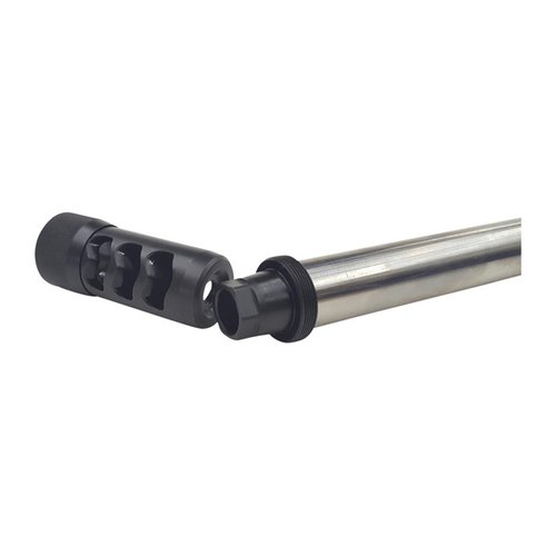 Oppgrader våpenet ditt med HELLFIRE MUZZLE BRAKE UNIVERSAL ADAPTERS, som gir raskt og enkelt bytte mellom brems og demper på flere våpen.