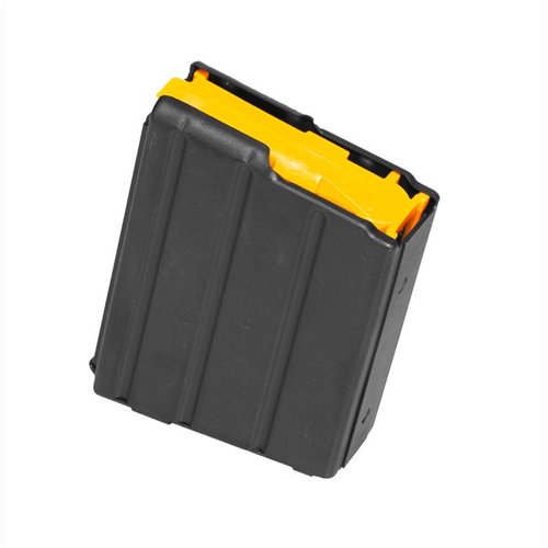 .350 Legend magasin fra CMMG har et slitesterkt rustfritt stål-design, anti-tilt follower for pålitelig mating og finnes i 5- eller 10-runders kapasitet.