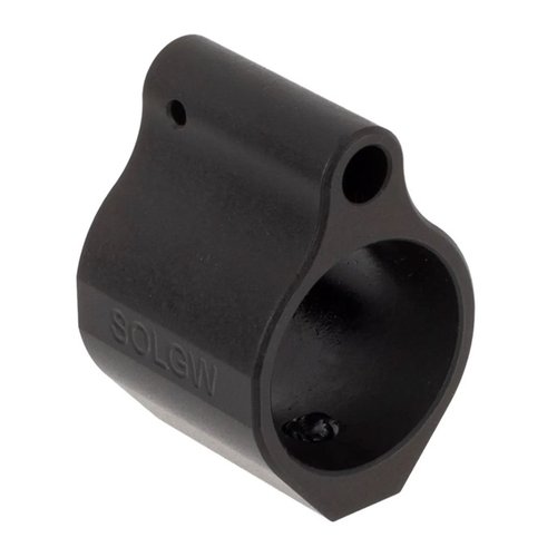 .750" gasblokken fra Sons of Liberty Gun Works er laget av 4140 stål, nitride-behandlet for holdbarhet og passer til alle håndbeskyttere på markedet.