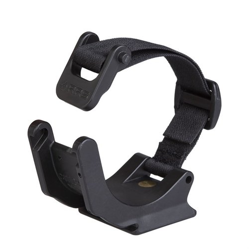 Cinch-LR Polymer Bino Adapter gir rask avtakning av kikkert og passer de fleste stativer, med justerbar stropp og passer til husdiameter på 1.77-2.56 tommer.