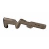 Magpul PC Carbine Backpacker Stock gir optimal bærbarhet, M-LOK festepunkter, lagringsmuligheter og justerbar lengde for komfort under skyting.