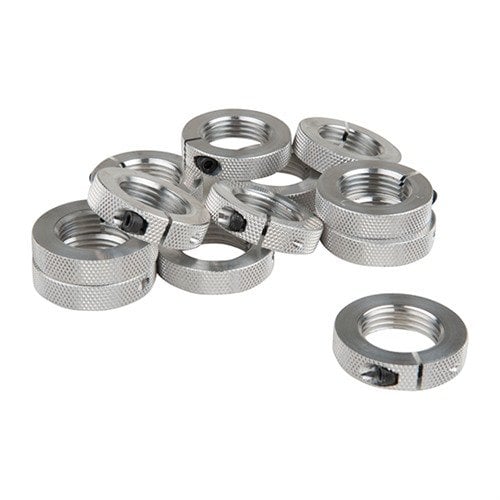Forster CROSS BOLT DIE LOCK RING gir pålitelig justering uten skade på die-trådene, og passer alle standard 7/8-14 dies for optimal presisjon.