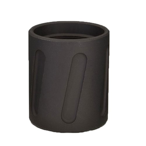 Magazine tube nut fra Nordic Components, laget av aluminium og anodisert i matt svart, perfekt for å feste forlengerør til Mossberg 12GA.