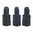 ORIGINAL MAGPUL ASSIST FOR 9MM LUGER H&K MP5 MAG BLACK 3/PK