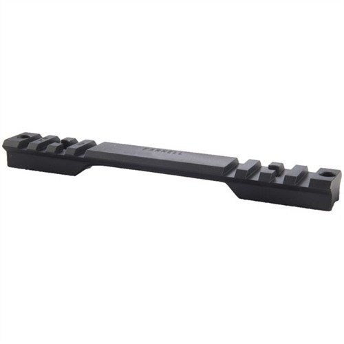 CNC-maskinert stålbase med presisjon, stabil passform og Torx® skruer for enkelt montering. Aksepterer Picatinny og Weaver-ringer, tilgjengelig i Standard eller MOA.