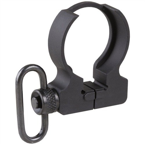 MIDWEST INDUSTRIES AR-15 End Plate Sling Adapter gir enkel montering på justerbare M4-buttstocks, laget av slitesterk 6061 aluminium med matt sort finish.