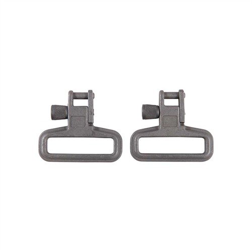 SLING SWIVELS fra GROVTEC US er pålitelige, laget av stål med en rask frigjøringssystem. Tilgjengelig i par med Mil-Spec phosphate finish.