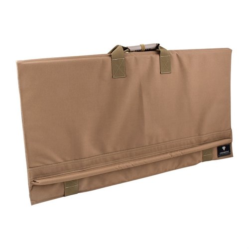 CROSSTAC PERCISION LONG RANGE SHOOTING MAT gir overlegen komfort med tykk skuminnredning, vanntett Cordura® ytterside og plass til lange skyttere.