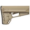 AR-15 ACS Stock gir ekstra lagringsmuligheter, komfortabel cheekweld og et dobbelt låsesystem for sikker justering av lengde, perfekt for taktiske operasjoner.