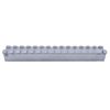 PICATINNY RAIL BLANK gir ubegrensede monteringsmuligheter for tilbehør og optikk, laget av CNC-bearbeidet 6061 T6 aluminium med lettvektsdesign.