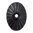 N.C. ORDNANCE STARBURST EUROPEAN GRIP CAP BLACK POLYURETHANE