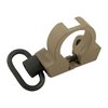 TROY INDUSTRIES AR-15/M16 slingadapter gir rask avtakbar, ambidextrøs festing og tåler belastningen fra taktisk bruk med solid aluminiumskonstruksjon.